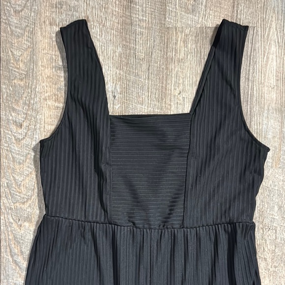 Wild Fable Black Pinstripe Jumpsuit - Picture 3 of 8